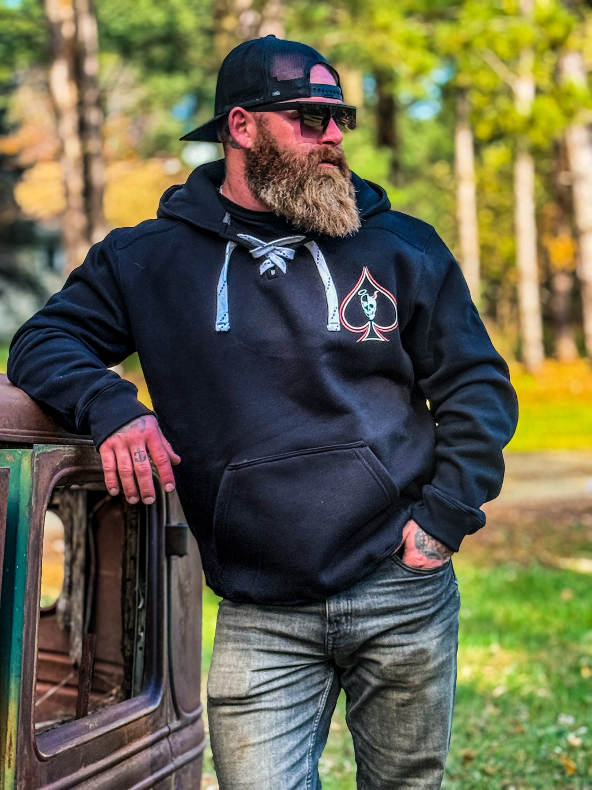 Ace of Spades Hockey Sweatshirt